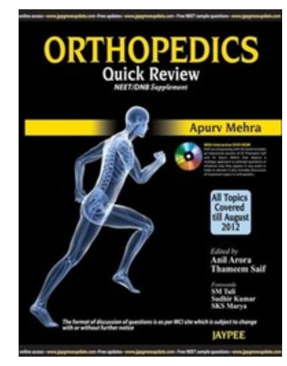 Orthopedics Quick Review NEET/DNB Supplement